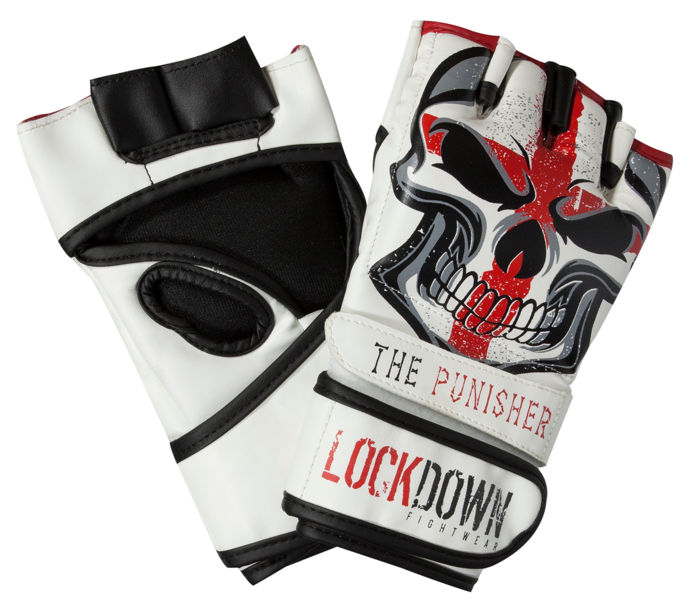 Lockdown MMA Fight Gloves 4oz - England Flag Edition