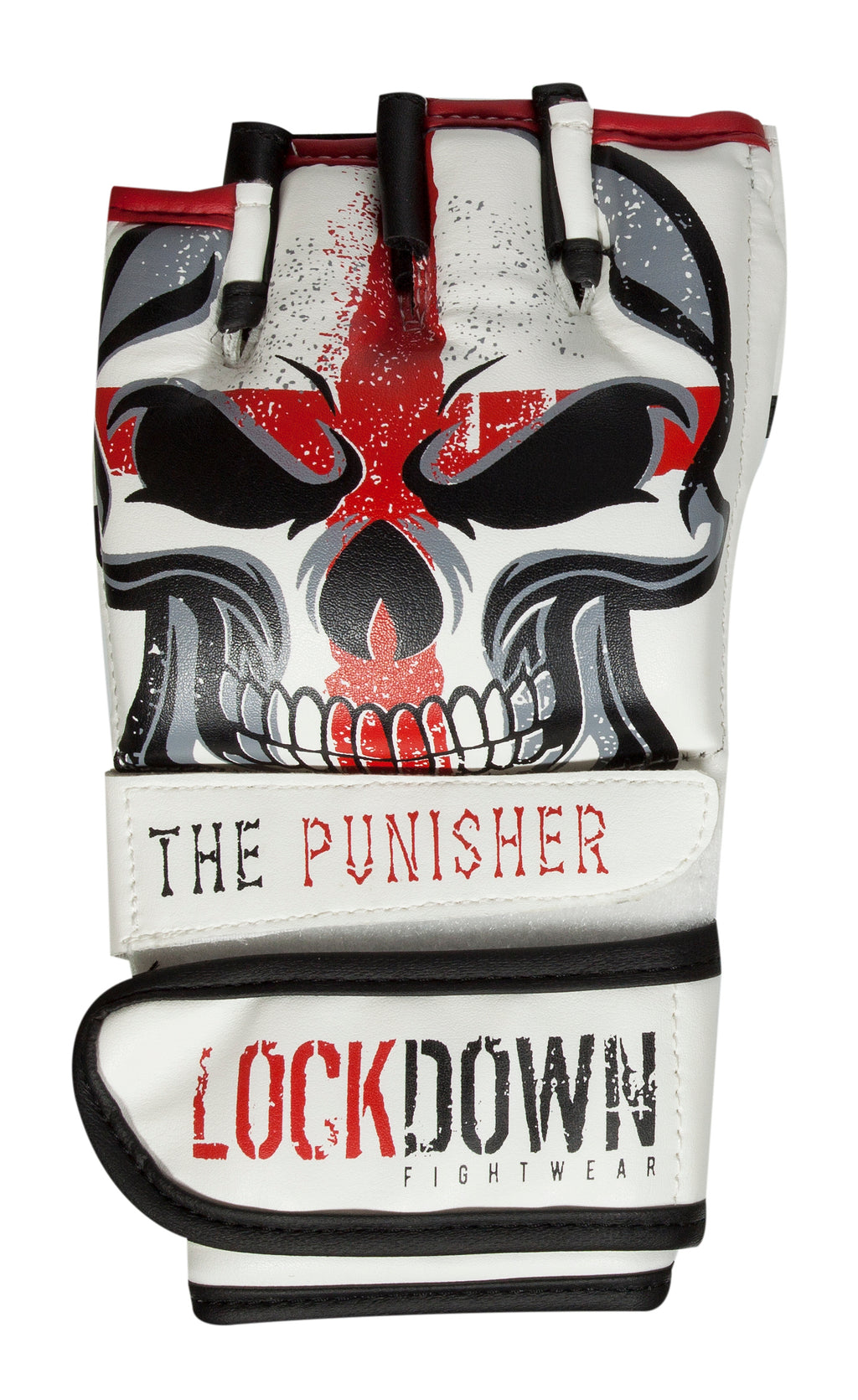 Lockdown MMA Fight Gloves 4oz - England Flag Edition