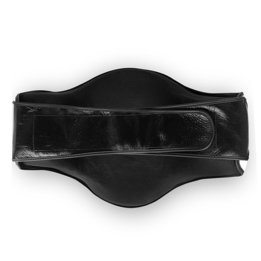 Lockdown Muay Thai Hi-Impact Coaches Body Protector Belly Pad  - Black/White