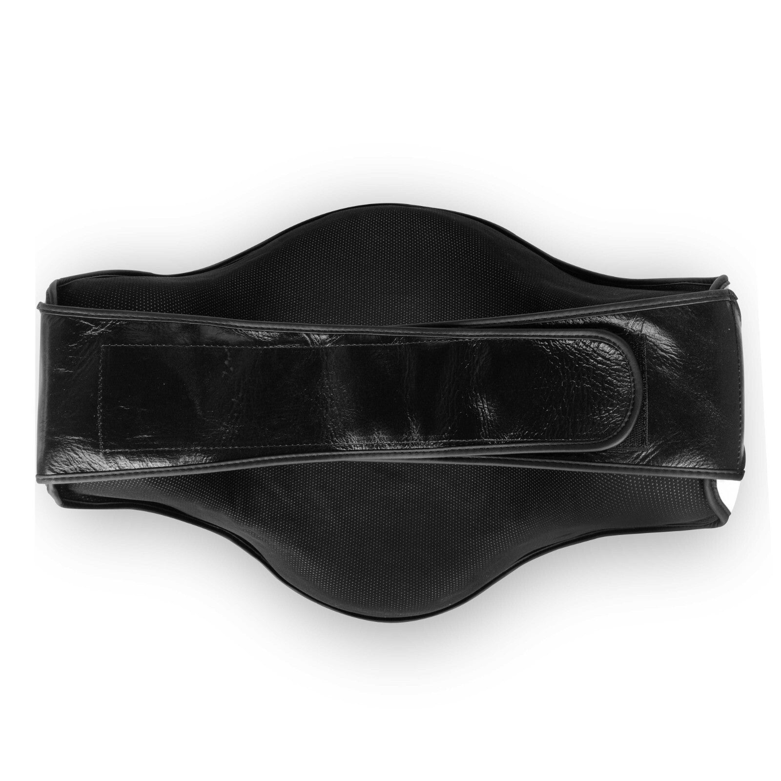 Lockdown Muay Thai Hi-Impact Coaches Body Protector Belly Pad  - Black/White