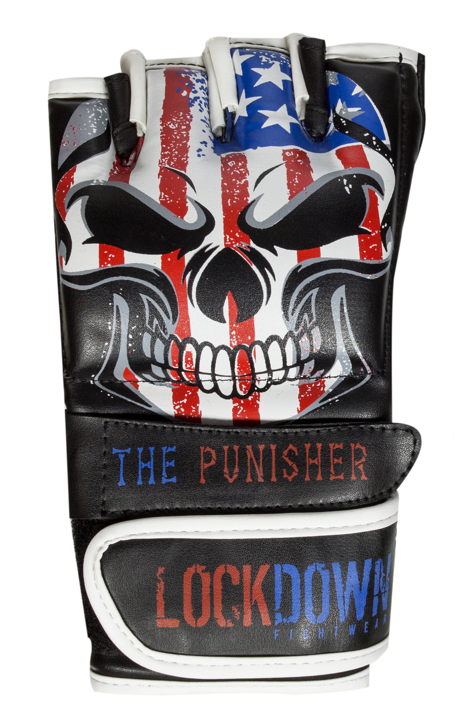 Lockdown MMA Fight Gloves 4oz - American Flag Edition
