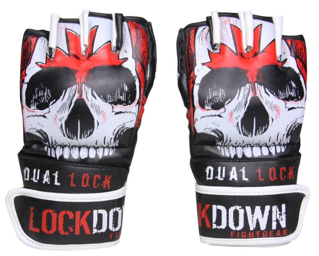 Lockdown MMA Fight Gloves 4oz - Canadian Flag Edition