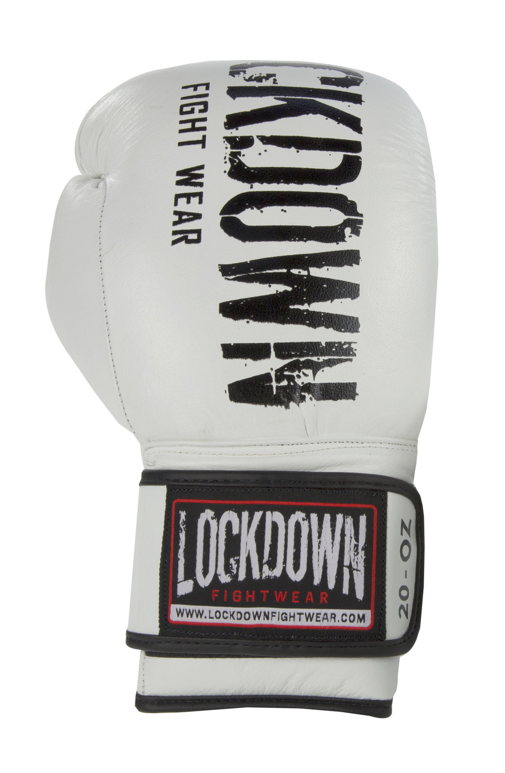 Lockdown Boxing Gloves 20oz - White